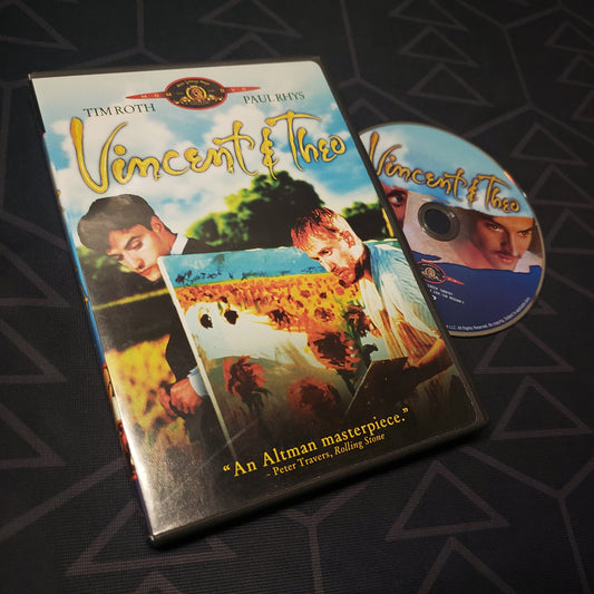Image shows the case & disc for the movie Vincent & Theo on DVD