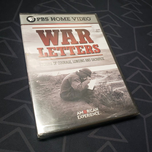 Image shows the front of the case for the movie War Letters: Stories of Courage, Longing and Sacrifice on DVD