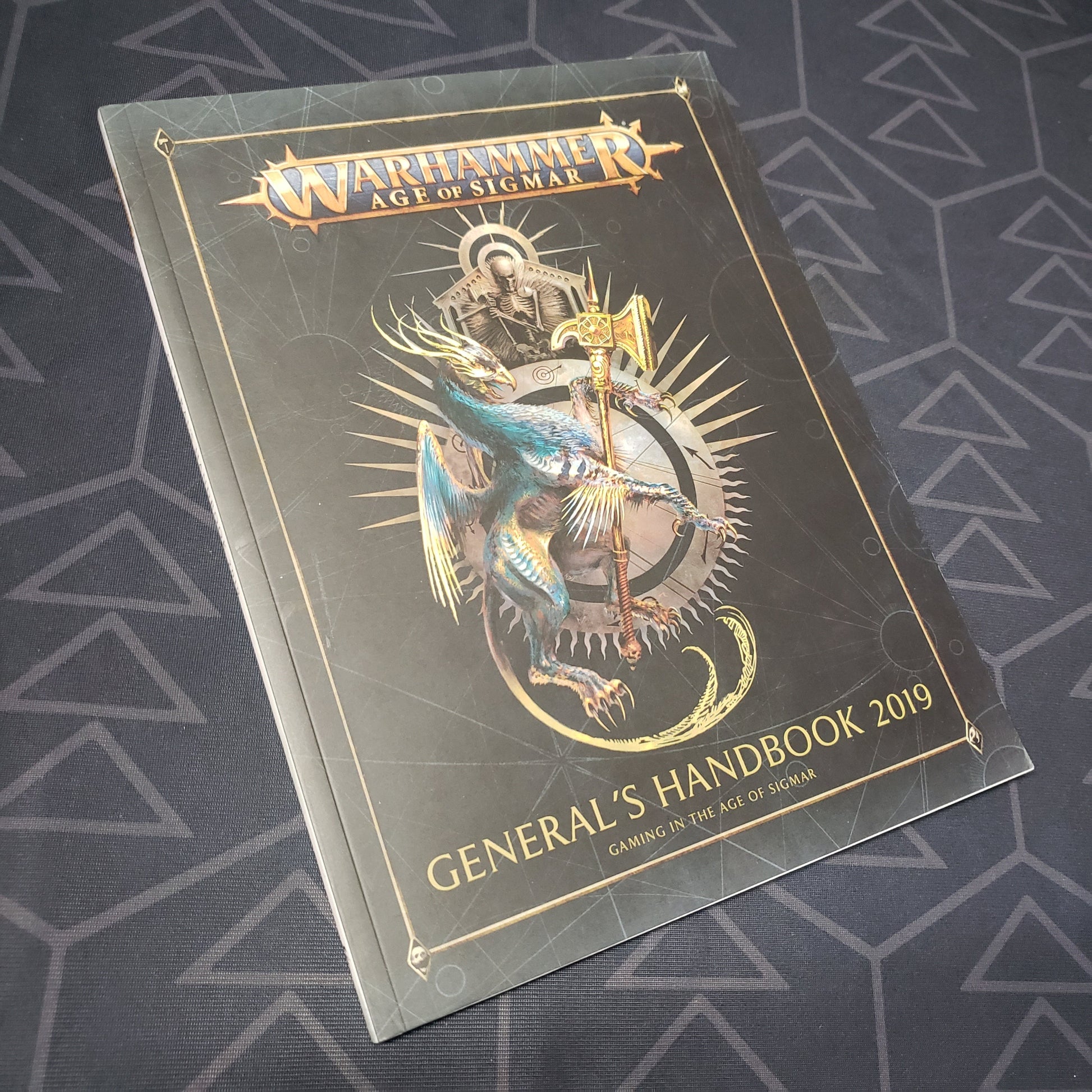 Image shows the front cover of the Warhammer Age of Sigmar (Second Edition): General's Handbook 2019 wargaming book