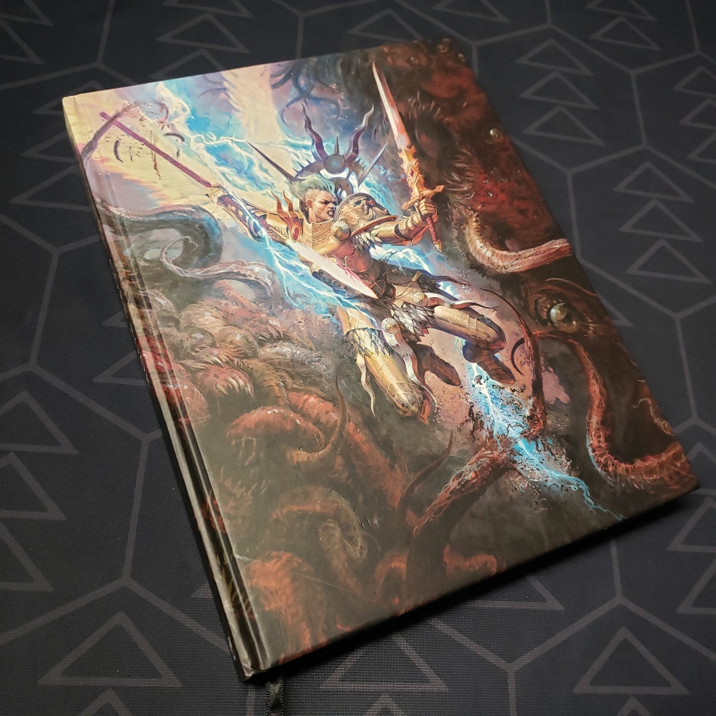 Image shows the front cover of the Warhammer: Age of Sigmar - Third Edition Core Rulebook (Full Art Cover) wargaming book