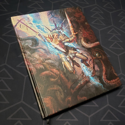 Image shows the front cover of the Warhammer: Age of Sigmar - Third Edition Core Rulebook (Full Art Cover) wargaming book