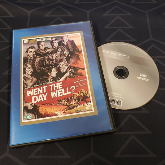 Image shows the case & disc for the movie Went the Day Well? on DVD