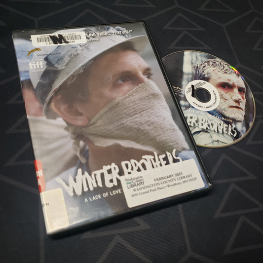 Image shows the case & disc for the movie Winter Brothers on DVD