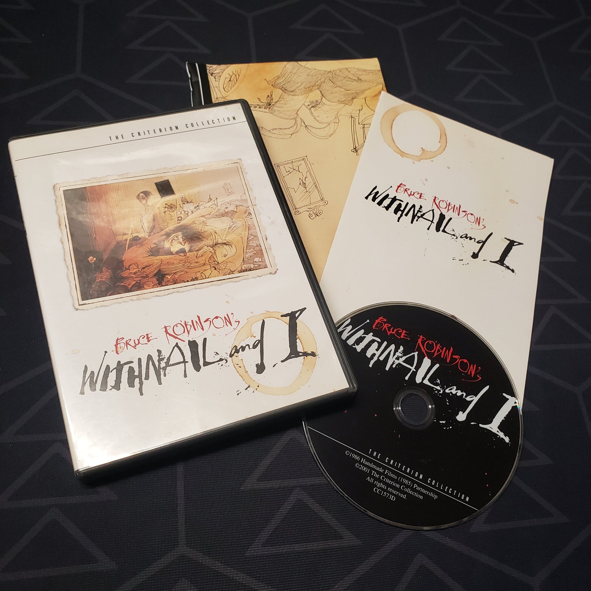Image shows the case, inserts & disc for the movie Withnail and I on DVD