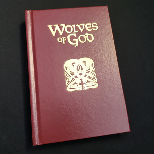 Image shows the front cover of the Wolves of God: Deluxe Edition roleplaying game book