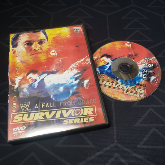 Image shows the case & disc for WWE Survivor Series 2003 on DVD