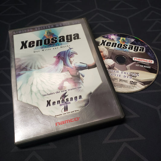 Image shows the case & disc for the Xenosaga Episode 1: Limited Edition Pre-Order Bonus Movie on DVD