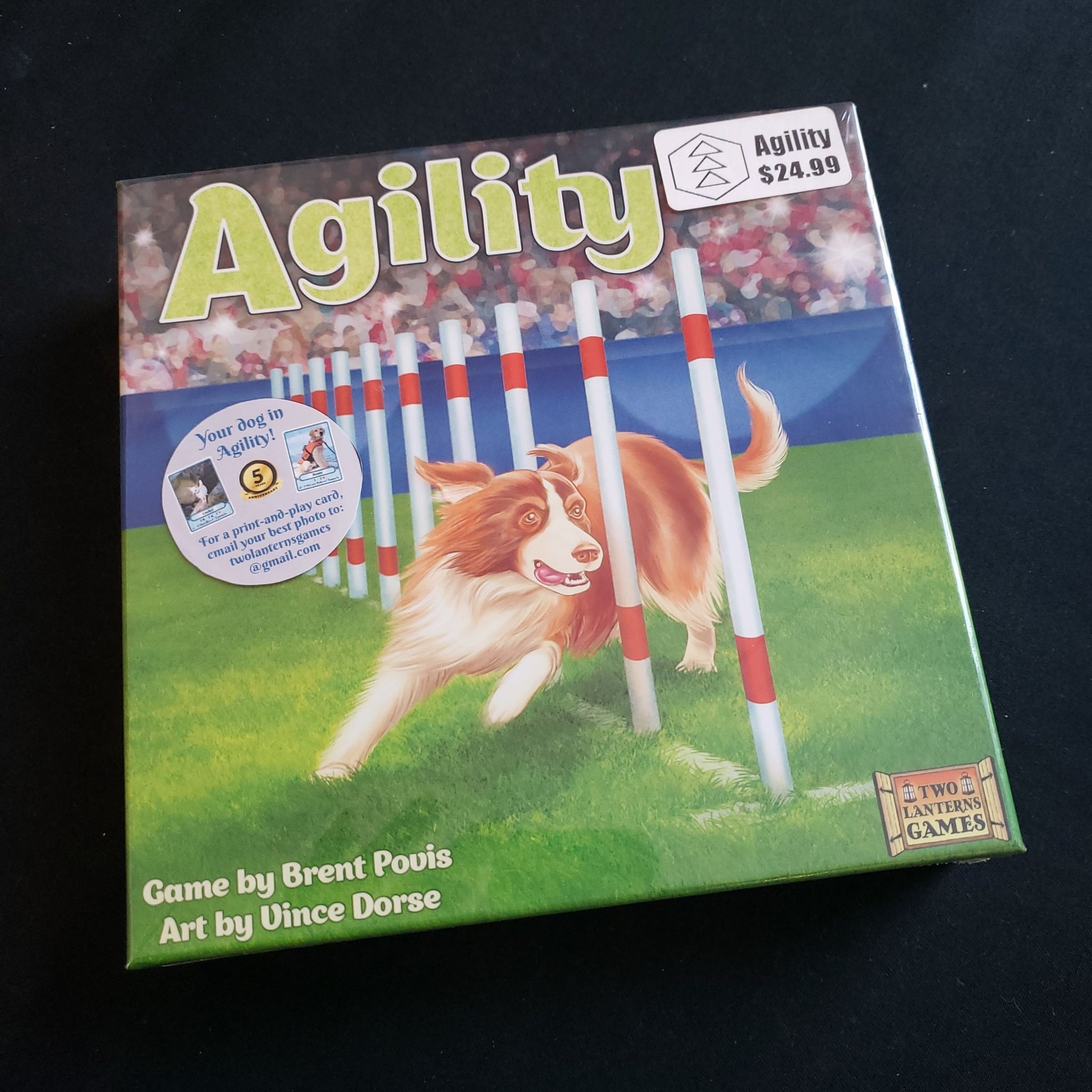 Agility board game - front cover of box