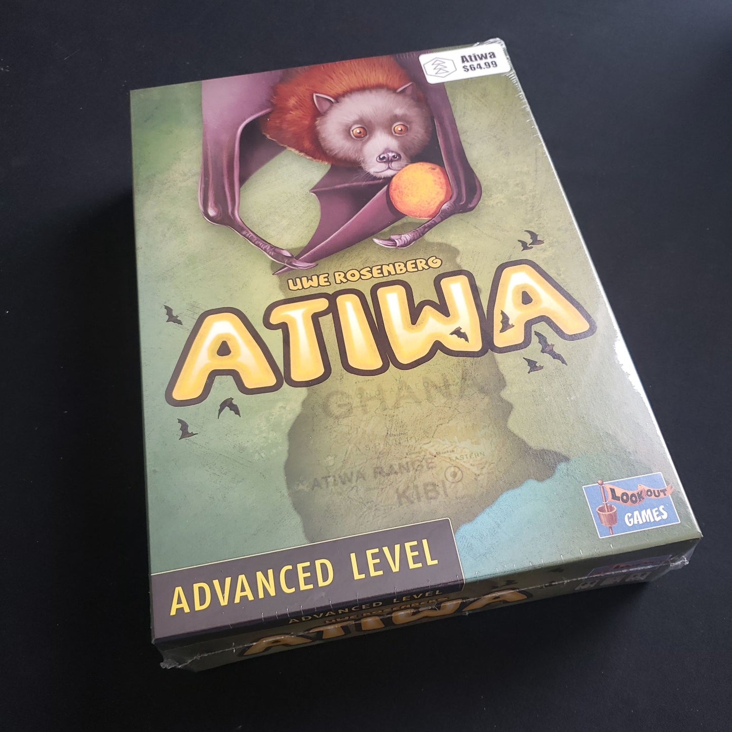 Atiwa board game - front cover of box