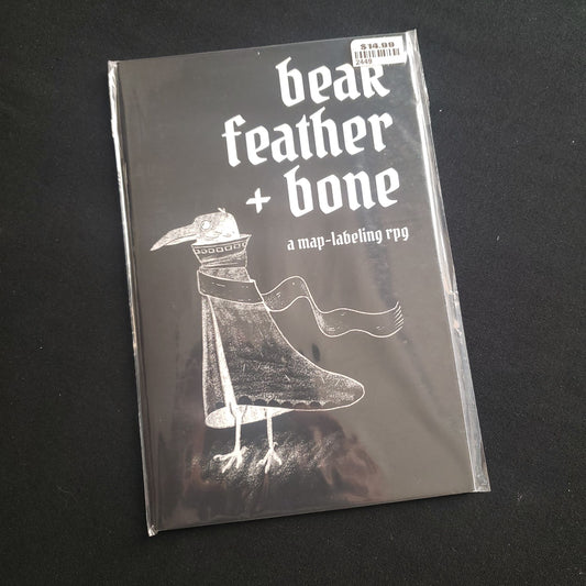 Beak feather and bone map-labeling rpg - front cover of book
