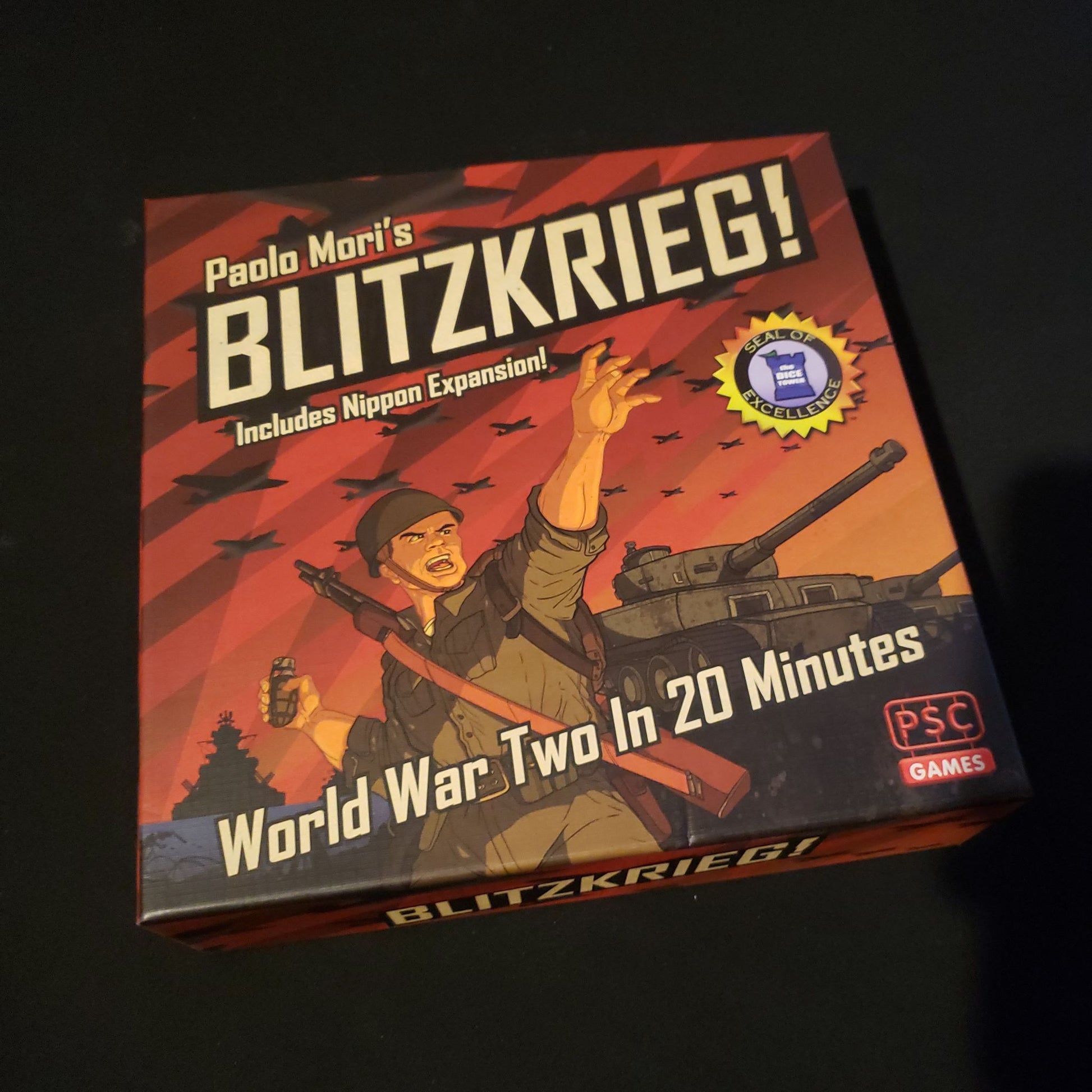 Blitzkrieg! board game - Front cover of box