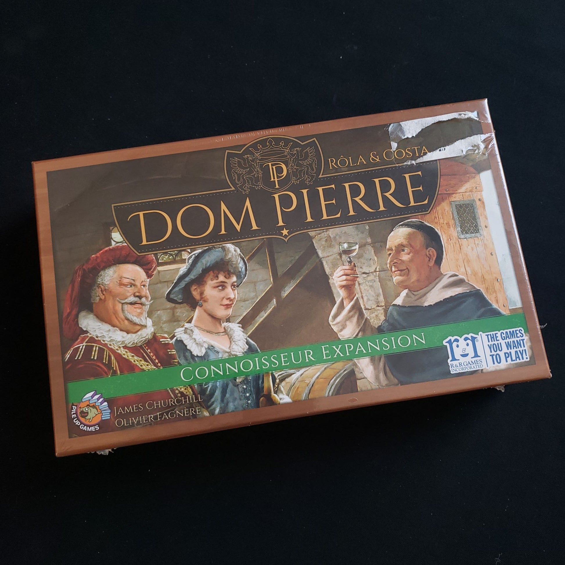 Dom Piere Connoisseur expansion - front cover of box
