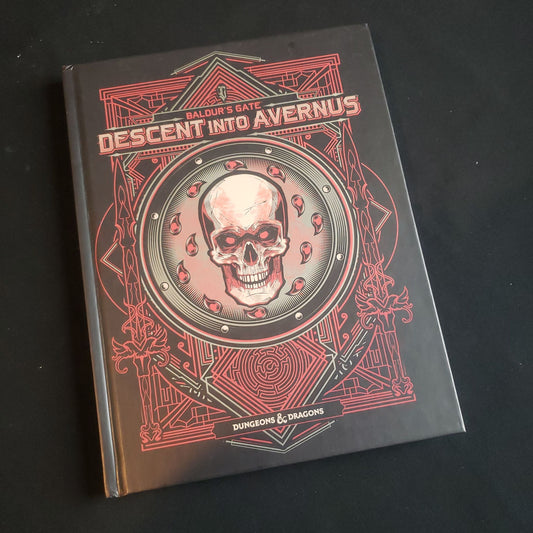 Front cover of the Baldur's Gate: Descent into Avernus alternate art cover book for the Dungeons and Dragons roleplaying game