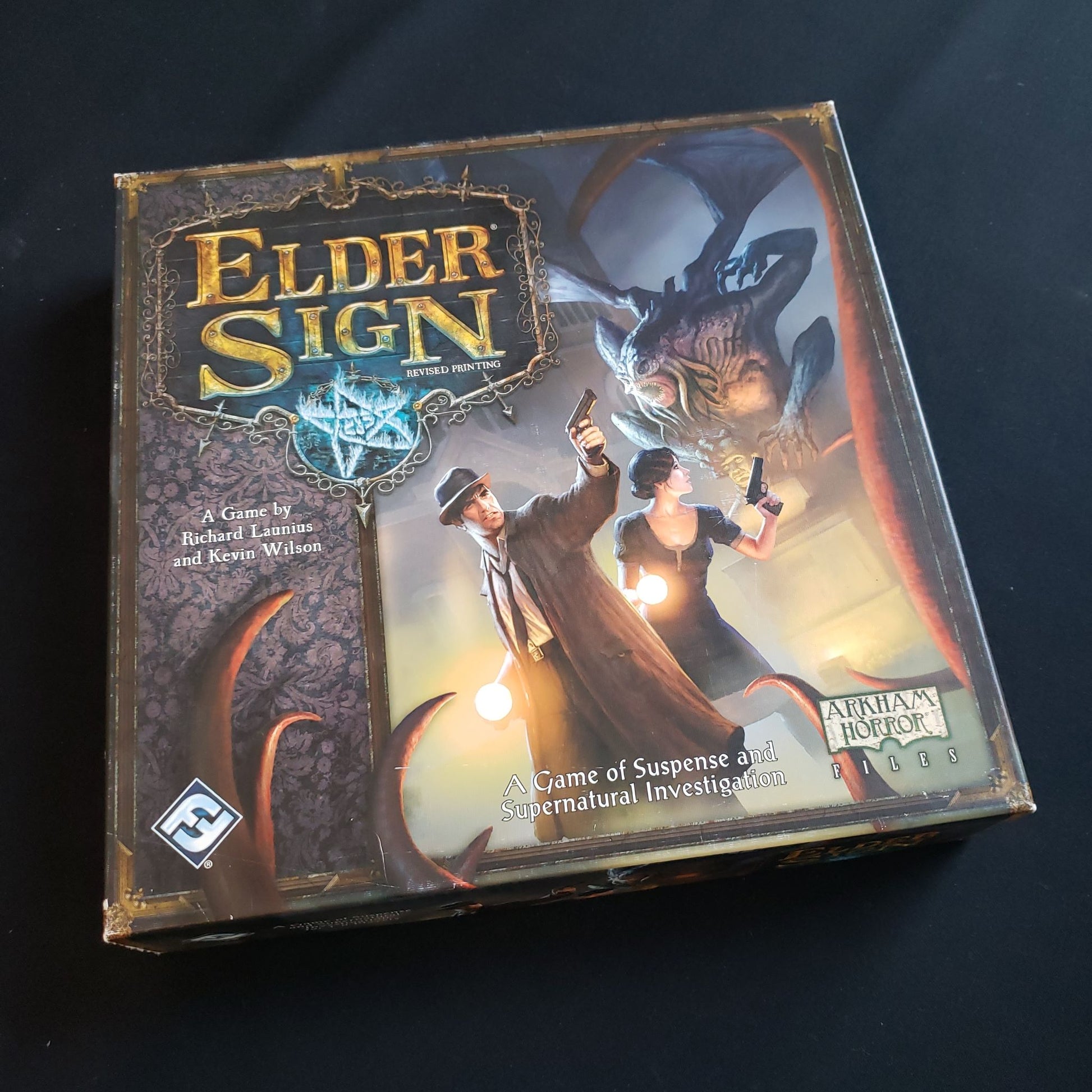 Elder Sign board game - front cover of box