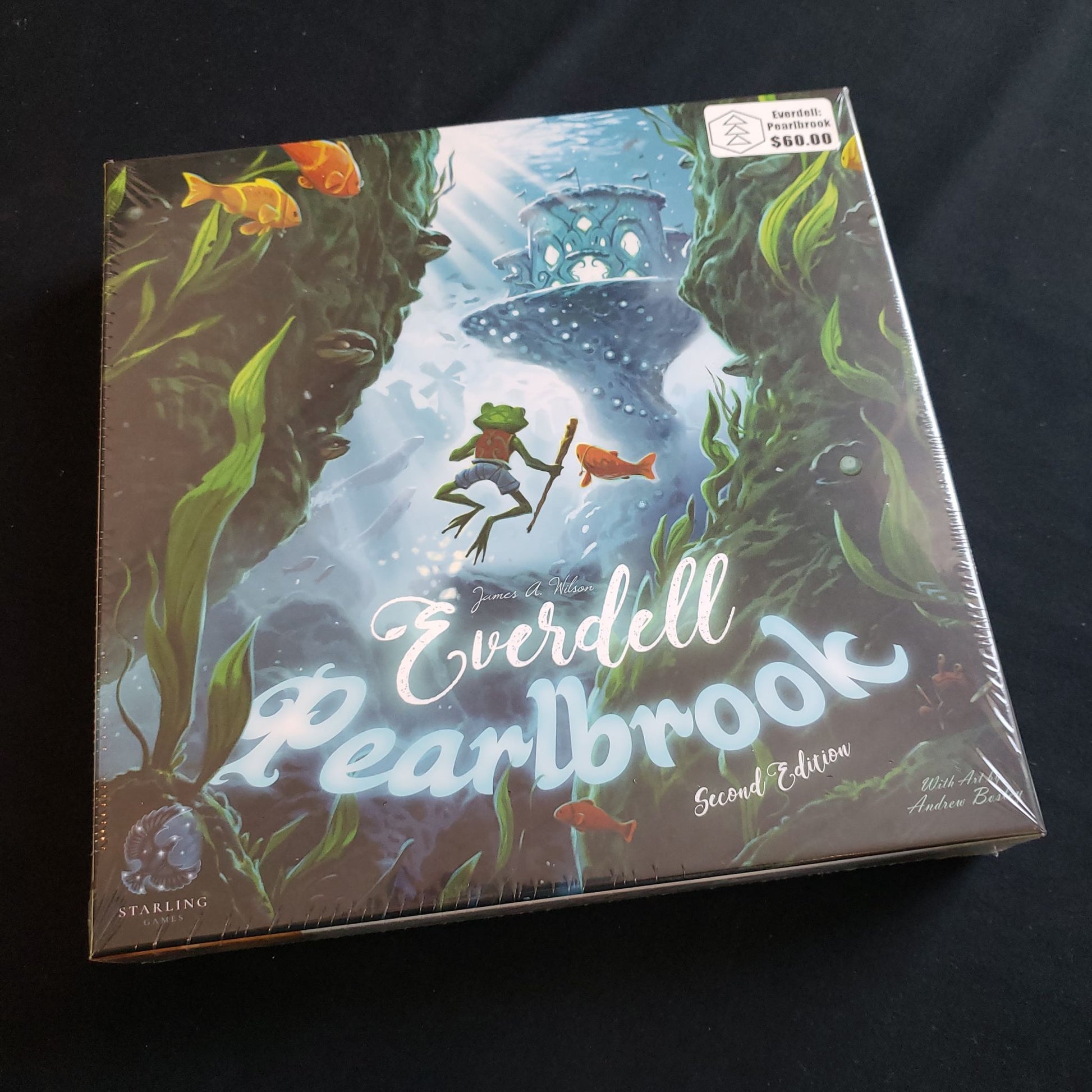 Everdell board game: Pearlbrook expansion - front cover of box