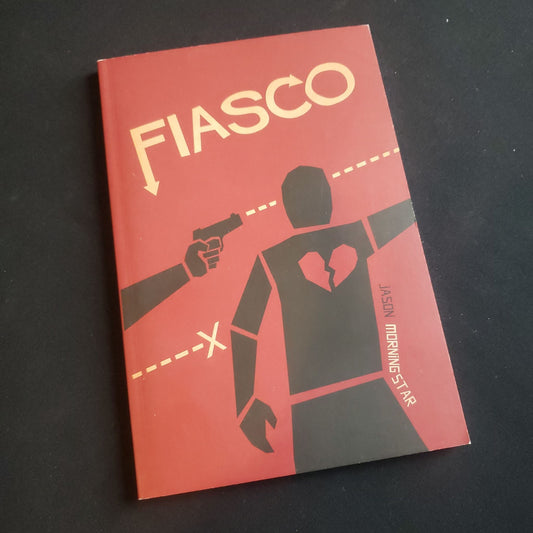 Fiasco roleplaying game - front cover of book