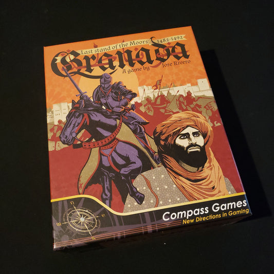 Granada: Last Stand of the Moors 1482-1492 board game - front cover of box