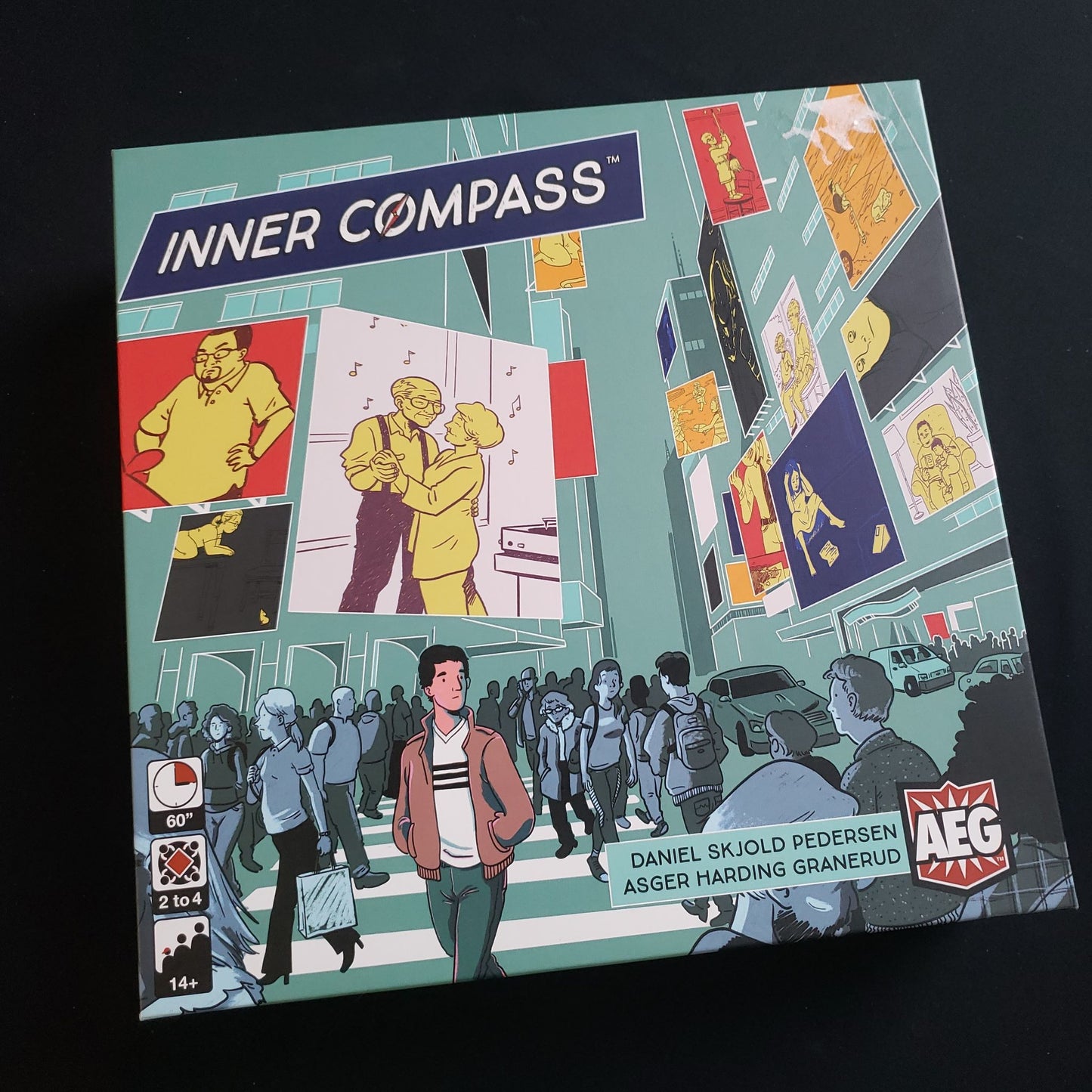 Inner Compass board game - front cover of box