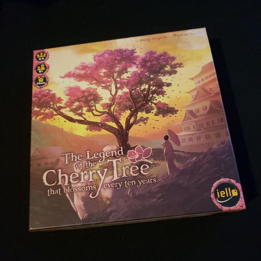 The Legends of the Cherry Tree That Blossoms Every Ten Years board game - front cover of box