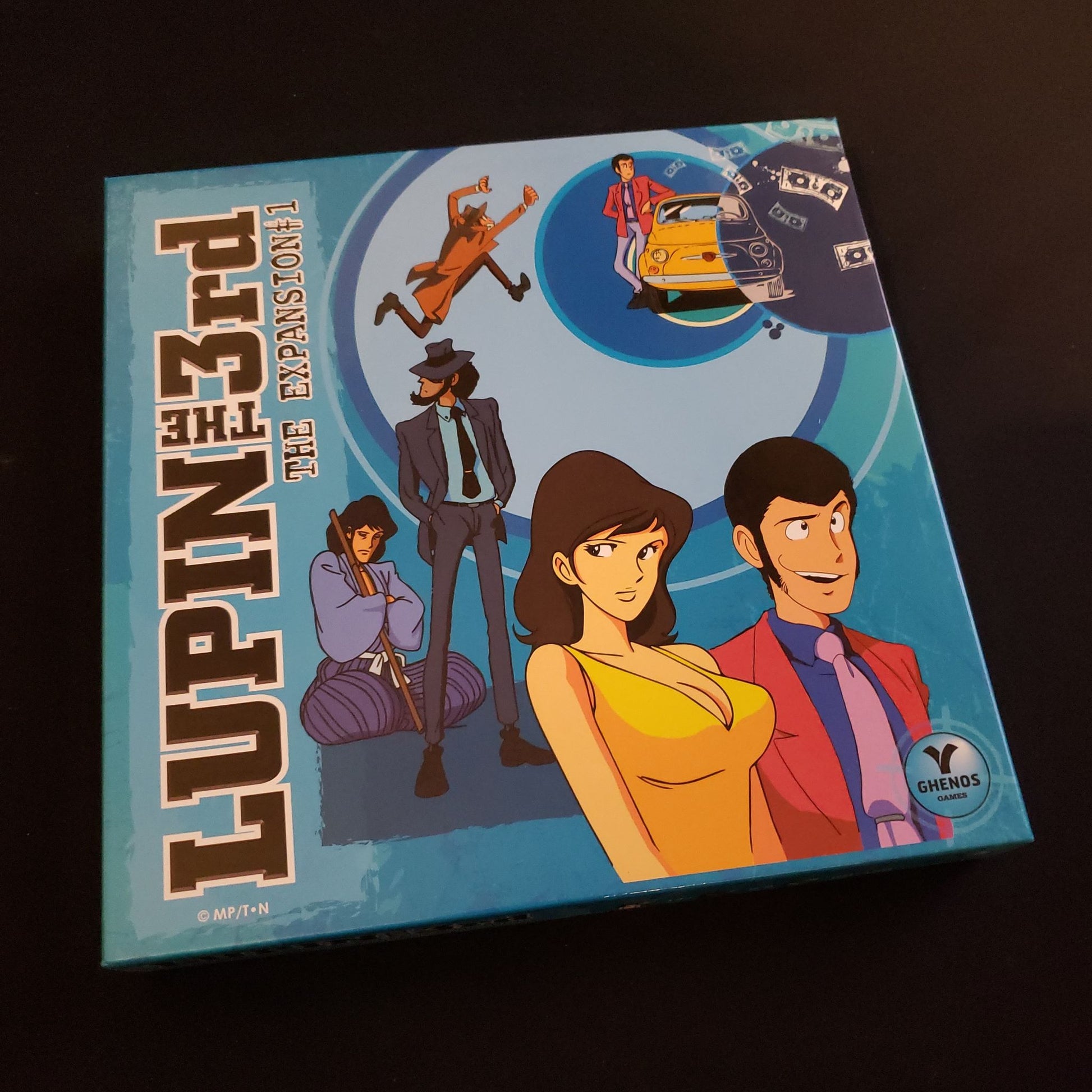 Lupin the Third The Board Game: Expansion #1 - front cover of box