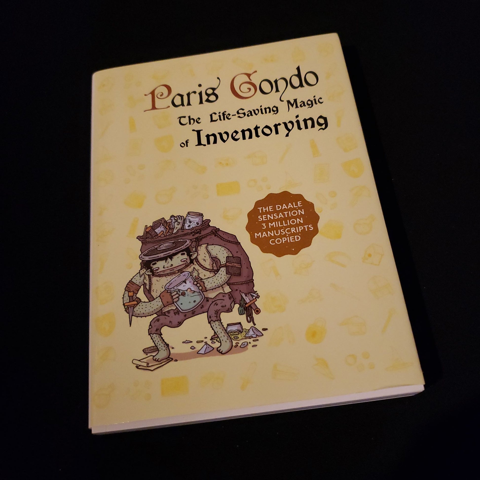 Paris Gondo RPG book - front cover of book