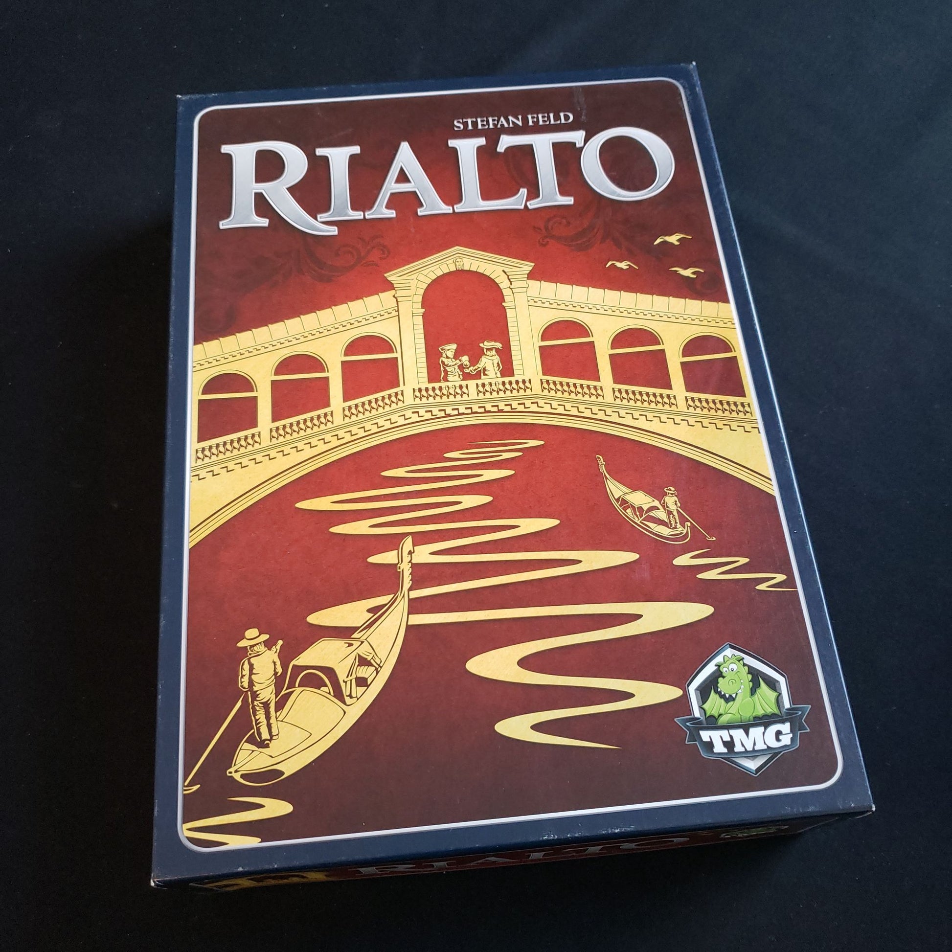 Rialto board game - front cover of box