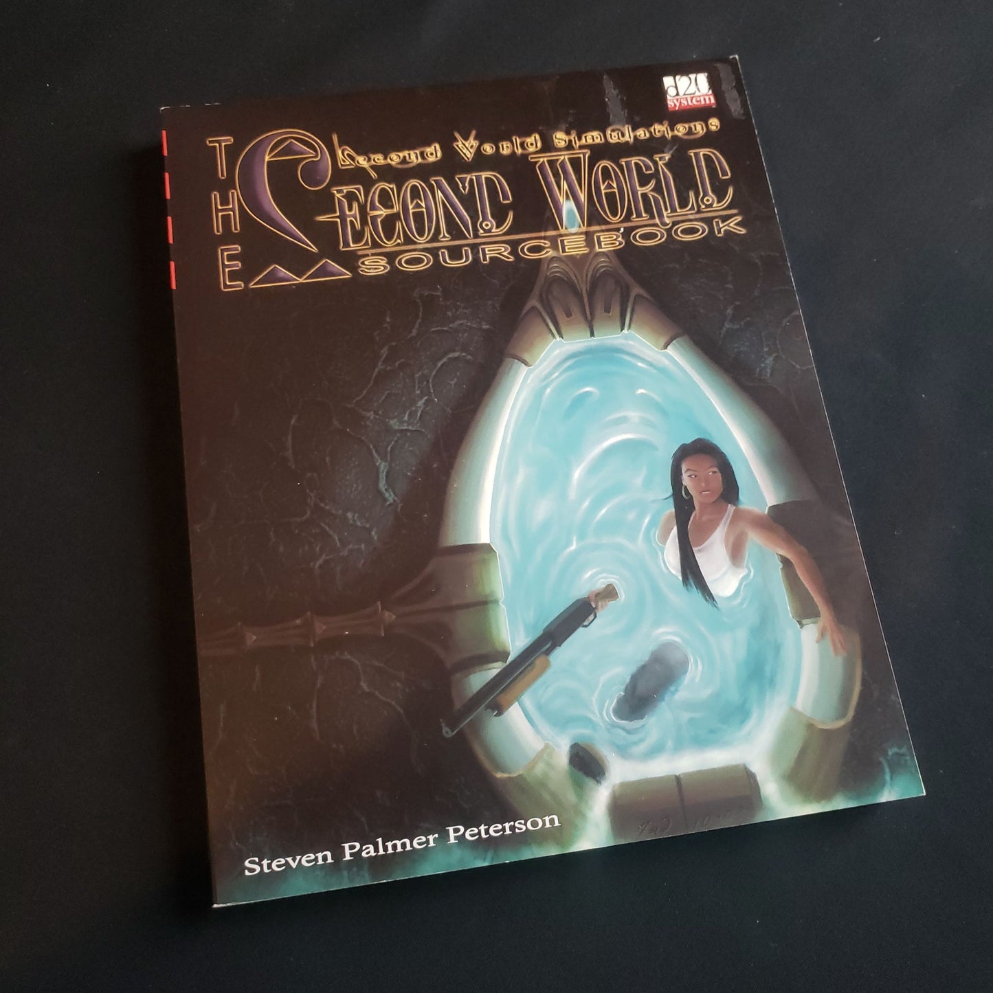 Second World Sourcebook roleplaying game - front cover of book