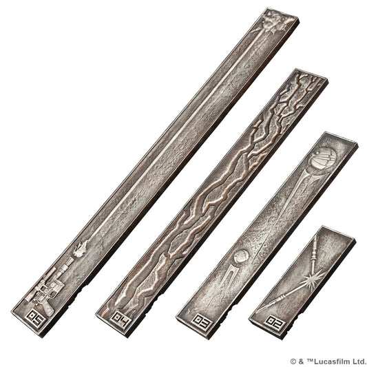 Image shows additional measuring tools for the Star Wars Shatterpoint miniatures game