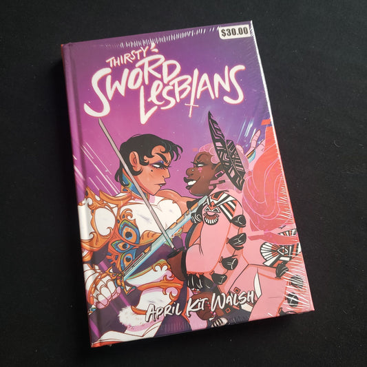 Thirsty sword lesbians rpg - front cover of book