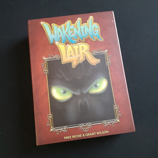 Wakening Lair board game - front cover of box