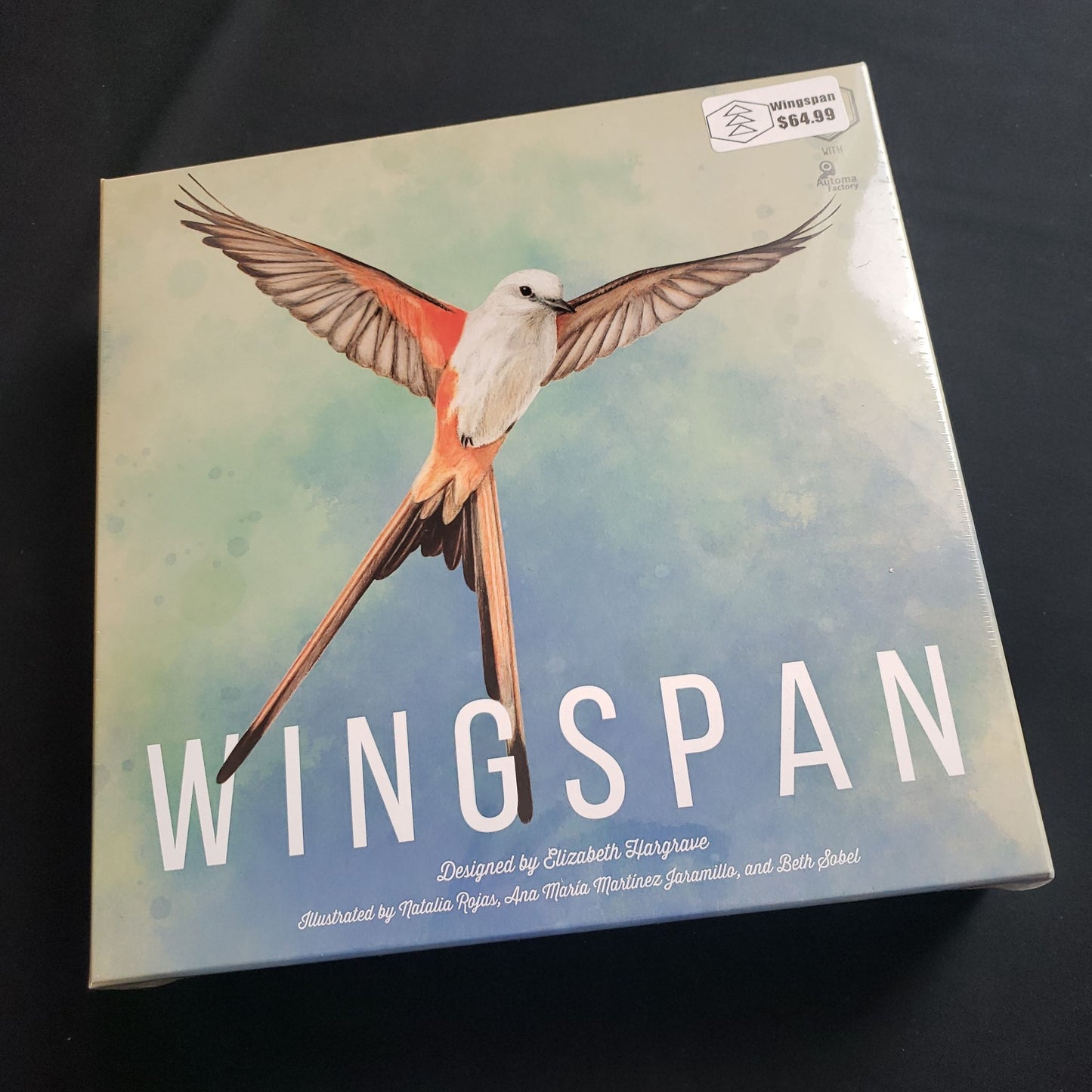 Wingspan board game - front cover of box